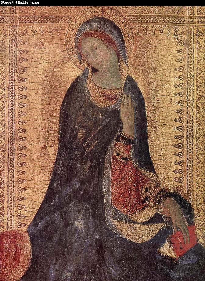 Simone Martini Her Madona of the Sign